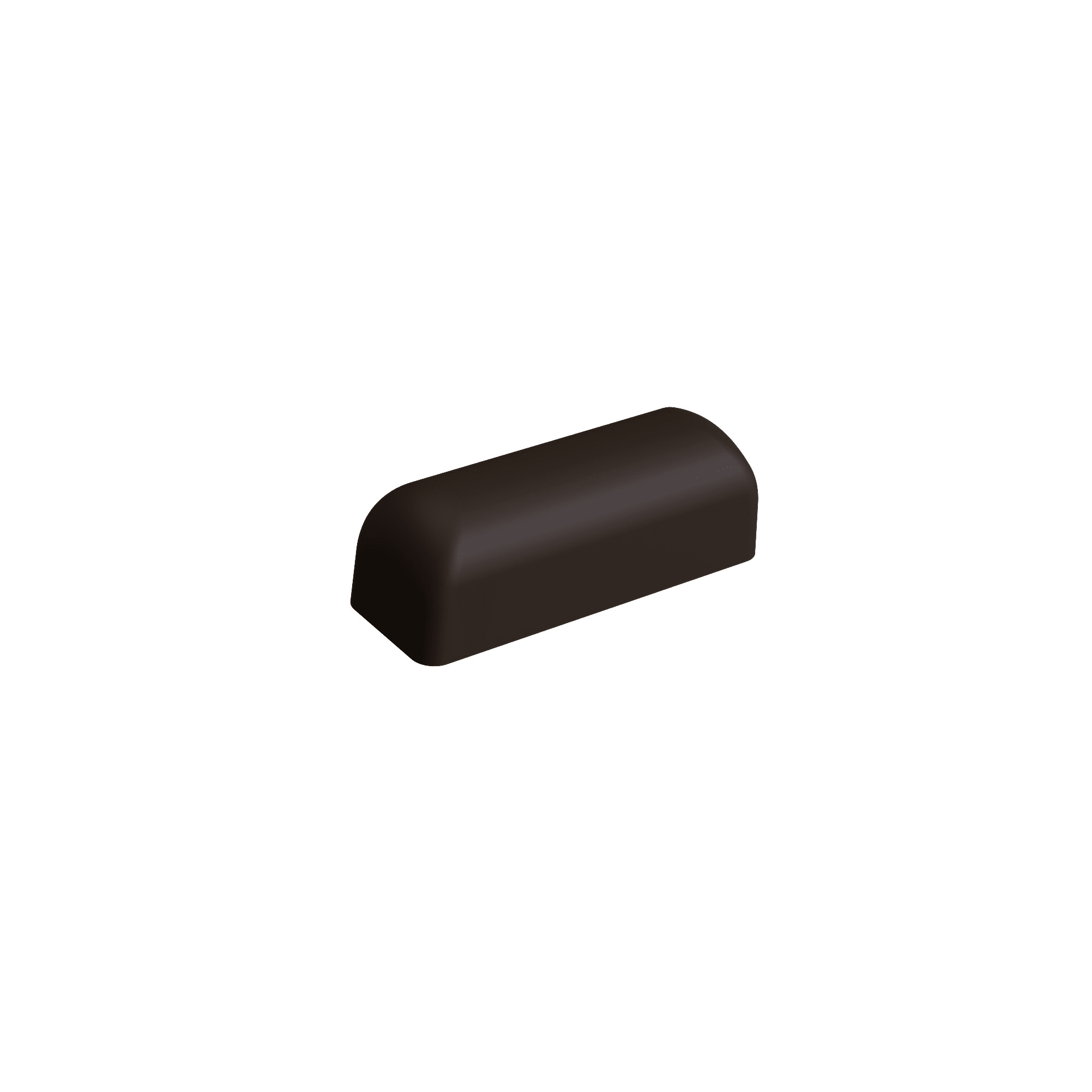 ZENNIO FRANCE - Aimant pour WinDoor RF v2. Marron foncé