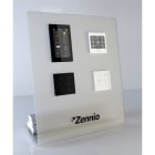 ZENNIO - Panneau de présentation avec Z50, Z35, Tecla 6, Flat 6, ALLinBOX 88 et DIMinB...