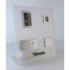 ZENNIO - Panneau de présentation (alimentation incluse) avec Z50, Z28, Tecla X, Tecla ...