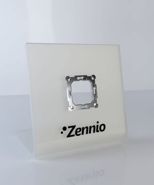 ZENNIO - Panneau de présentation pour 1 x Z28, Z35, Z40, Z50, Flat, Tecla, Soft, ... -...