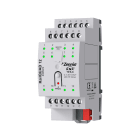 ZENNIO FRANCE - RailQUAD 12. Module de 12 entrées analogiques-numériques pour rail DIN avec v...