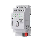 ZENNIO FRANCE - RailQUAD 8 v2. Module de 8 entrées analogiques-numériques pour rail DIN avec ...