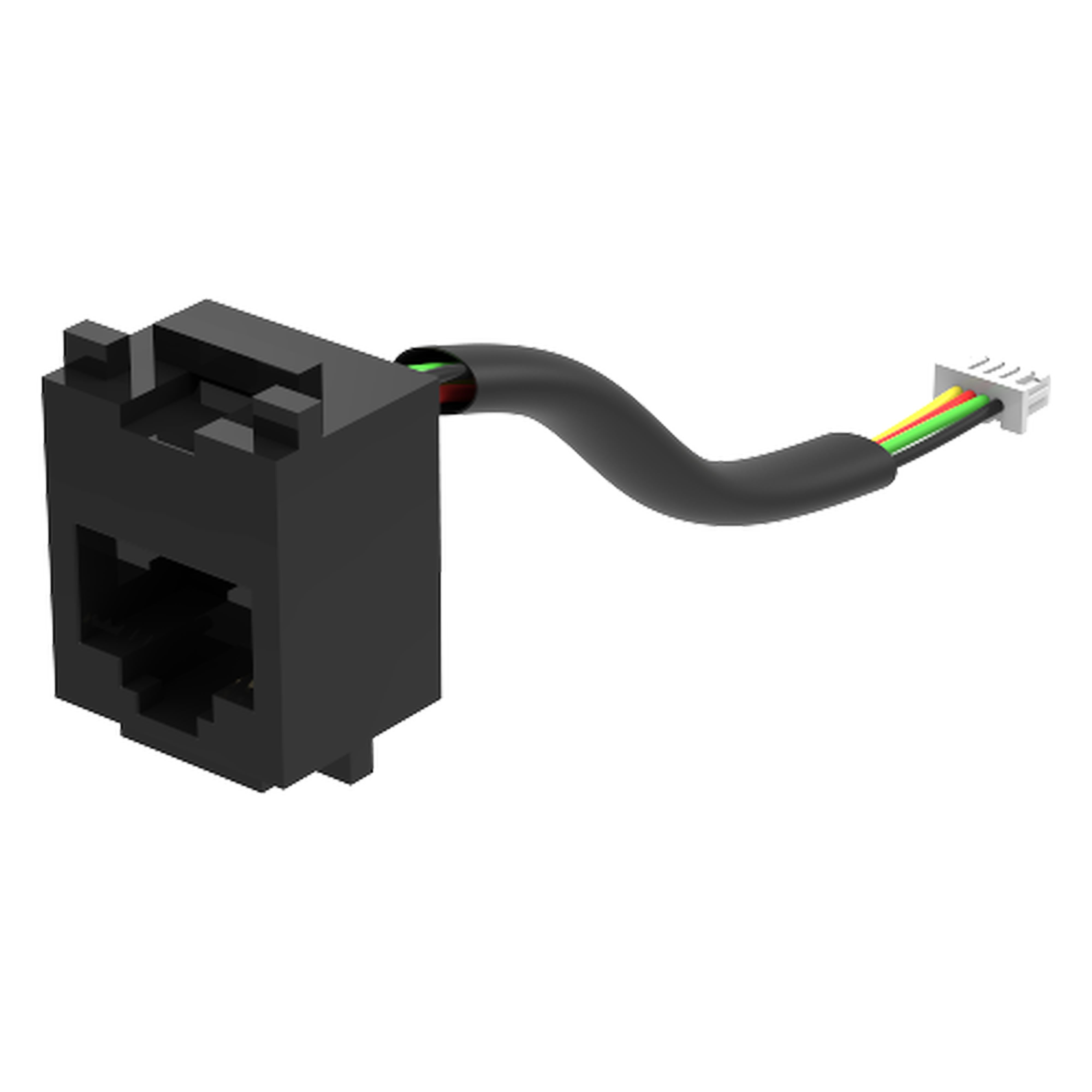 ZENNIO - Câble adaptateur pour Z41 Pro, Z41 COM, Z70 v2, Z100 - 4P à RJ45