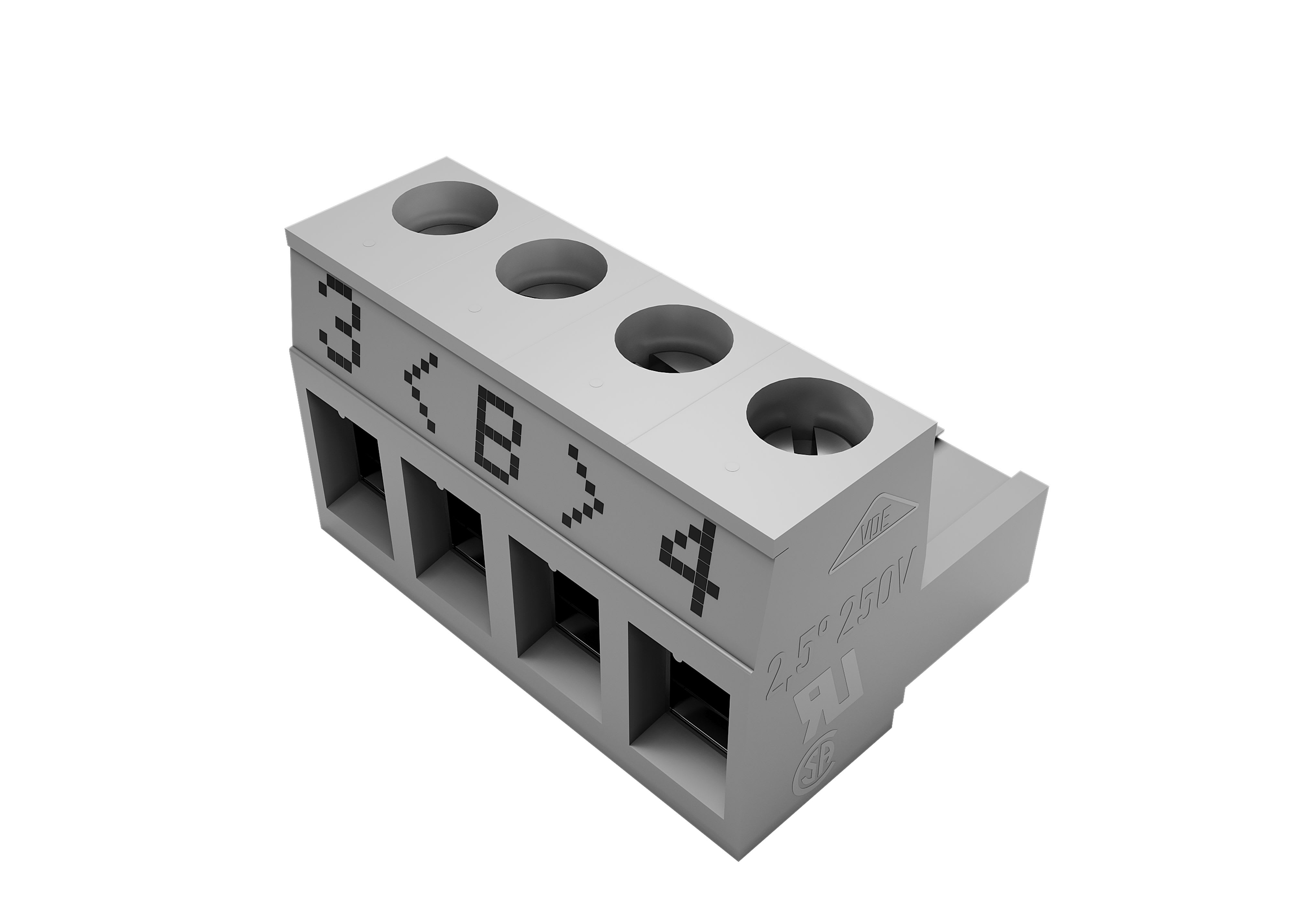 ZENNIO - Sortie - ACTinBOX QUATRO (4 pôles)