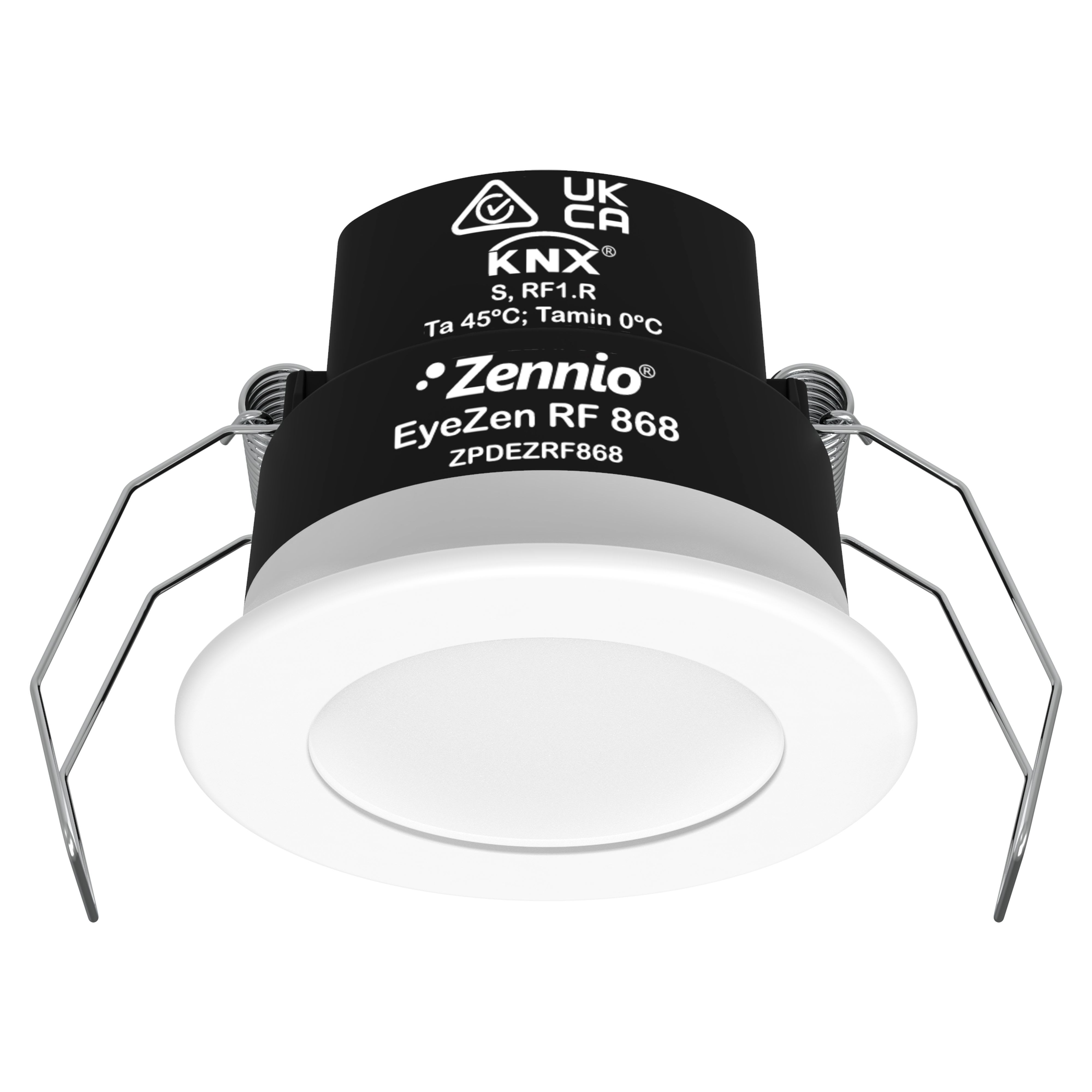 ZENNIO - EyeZen RF 868. KNX RF motion detector for ceiling mounting (868 MHz) - White
