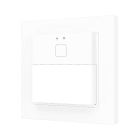 ZENNIO - Presentia W1 v2. Détecteur de mouvement KNX sur mur - 1 bouton - Blanc