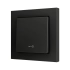 ZENNIO - ZS55. Bouton poussoir Soft simple pour 1 entrée binaire 55 x 55 mm ? Icône de...