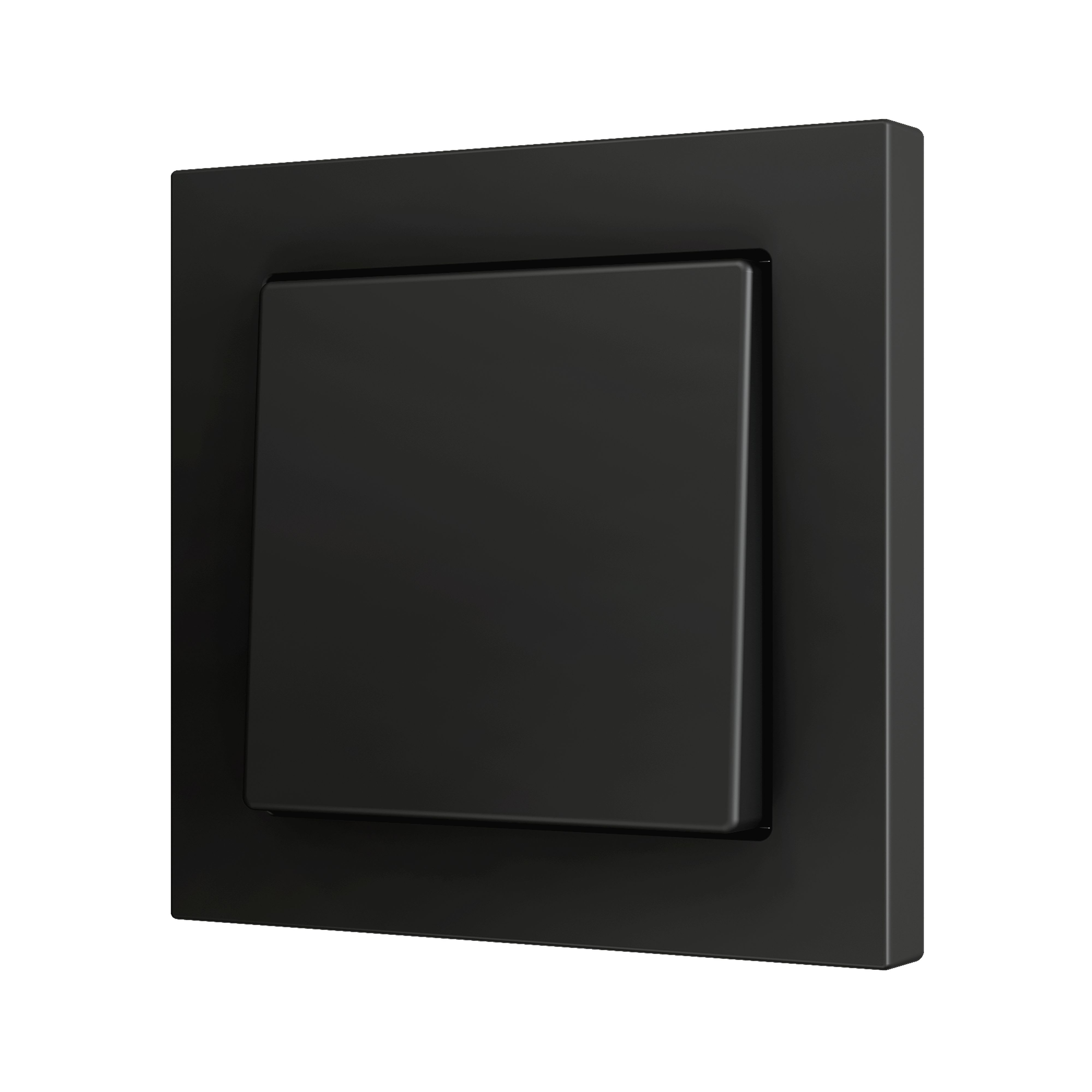 ZENNIO - ZS55. Simple Soft push button for 2 binary inputs 55x55 mm ? Anthracite