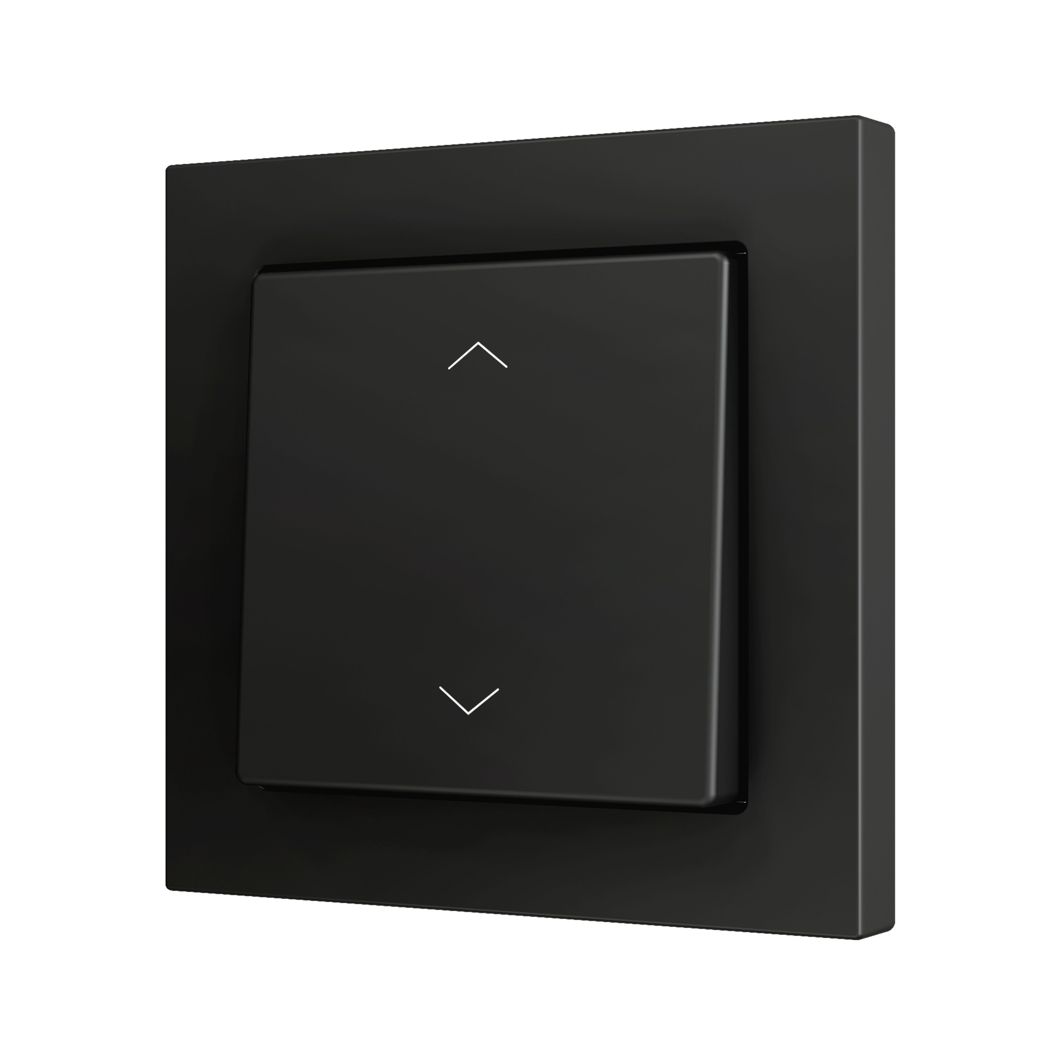ZENNIO - ZS55. Simple Soft push button for 2 binary inputs 55x55 mm ? Shutter icon - A...