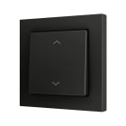 ZENNIO - ZS55. Bouton poussoir Soft simple pour 2 entrées binaires 55 x 55 mm ? Icône ...