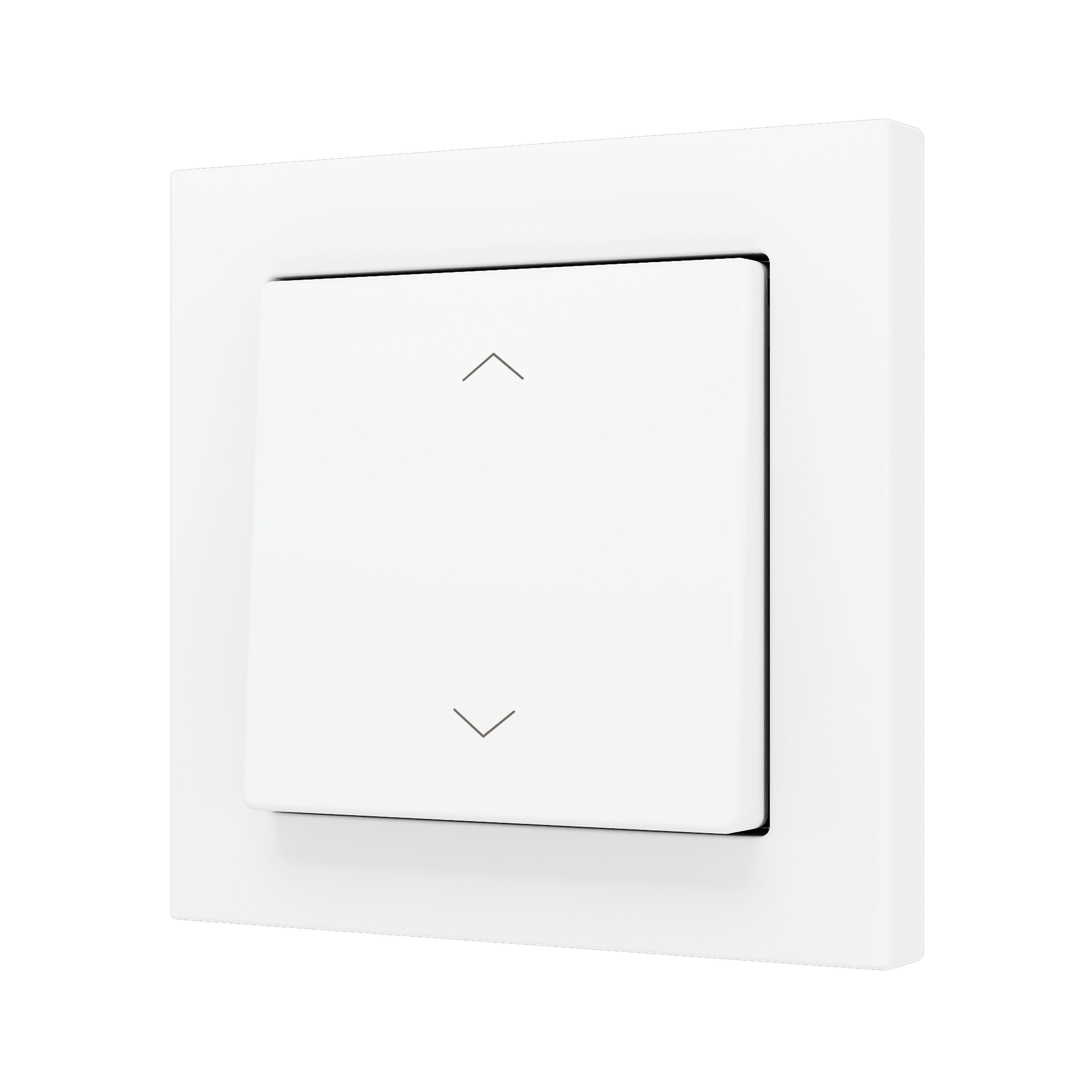 ZENNIO - ZS55. Bouton poussoir Soft simple pour 2 entrées binaires 55 x 55 mm ? Icône ...