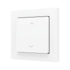 ZENNIO - ZS55. Simple Soft push button for 2 binary inputs 55x55 mm ? Shutter icon - M...