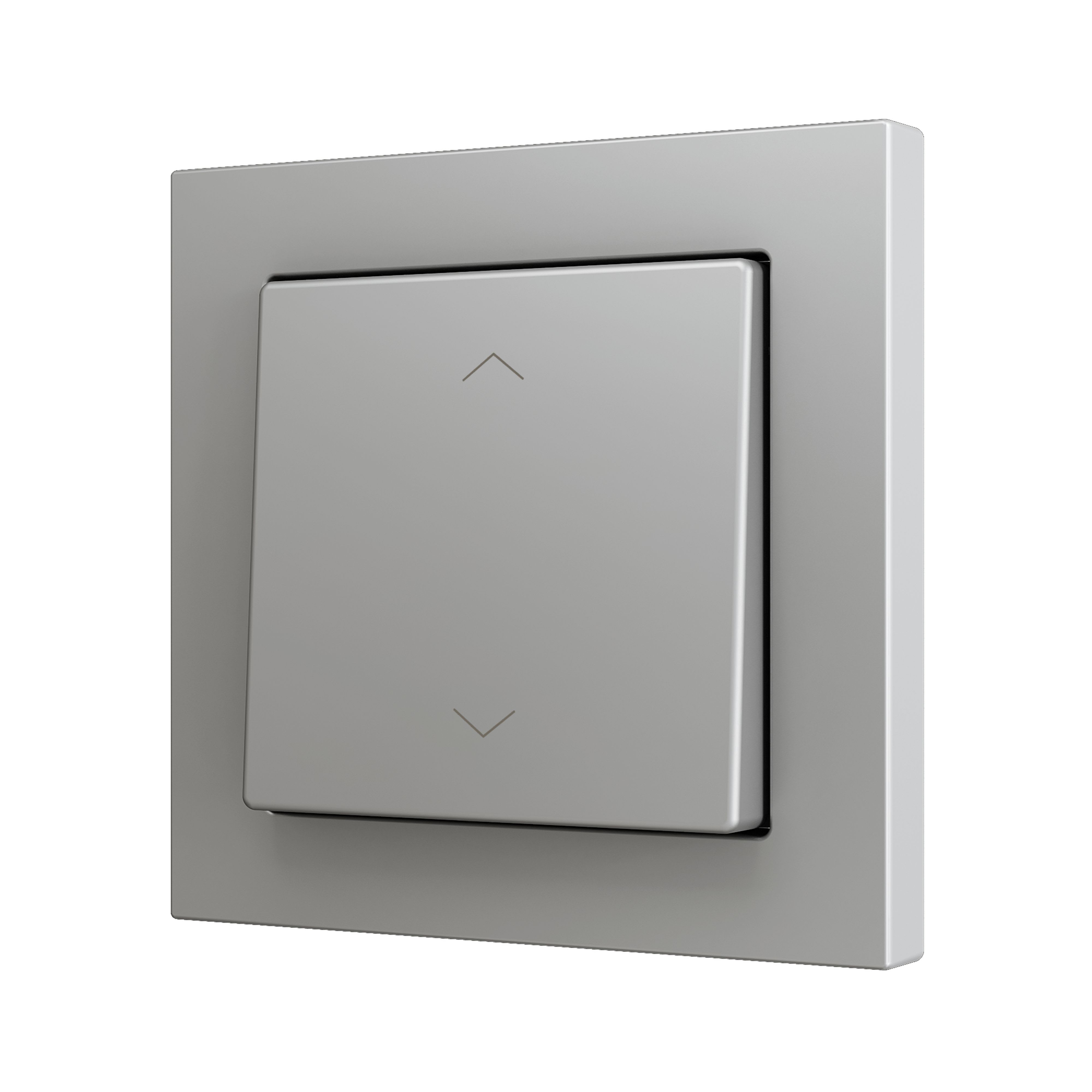 ZENNIO - ZS55. Simple Soft push button for 2 binary inputs 55x55 mm ? Shutter icon - S...