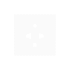 ZENNIO - ZS55. Cache pour base de prise euro-américain 55 x 55 mm - Blanc mat