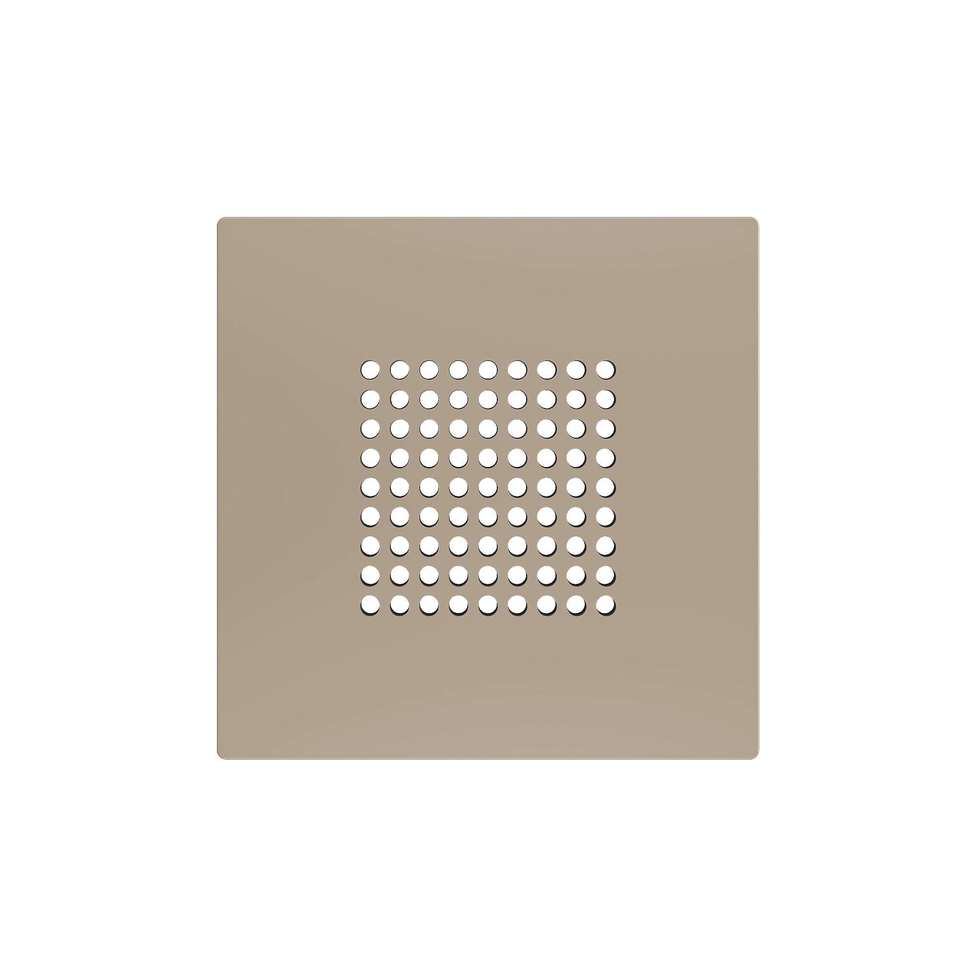 ZENNIO FRANCE - ZS55. RingBOX. Cache pour sonnette KNX - Champagne