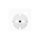 ZENNIO - ZS55. Cache pour base de prise Schuko avec USB C 55 x 55 mm - Blanc mat