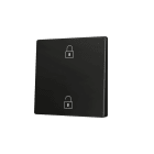 ZENNIO - ZS55. Cache pour bouton poussoir Soft KNX simple 55 x 55 mm. Appui en bas&hau...