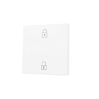ZENNIO - ZS55. Cache pour bouton poussoir Soft KNX simple 55 x 55 mm. Appui en bas&hau...