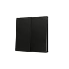 ZENNIO - ZS55. Cache pour bouton poussoir Soft KNX double 55 x 55 mm. Appui en bas - A...