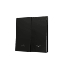 ZENNIO - ZS55. Cache pour bouton poussoir Soft KNX double 55 x 55 mm. Appui en bas - I...