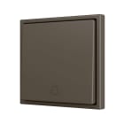 ZENNIO FRANCE - ZS70. Bouton poussoir Soft simple pour 1 entrée binaire 70x70 mm - Icône de s...