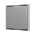 ZENNIO - ZS70. Bouton poussoir Soft simple pour 2 entrées binaires 70 x 70 mm ? Icône ...
