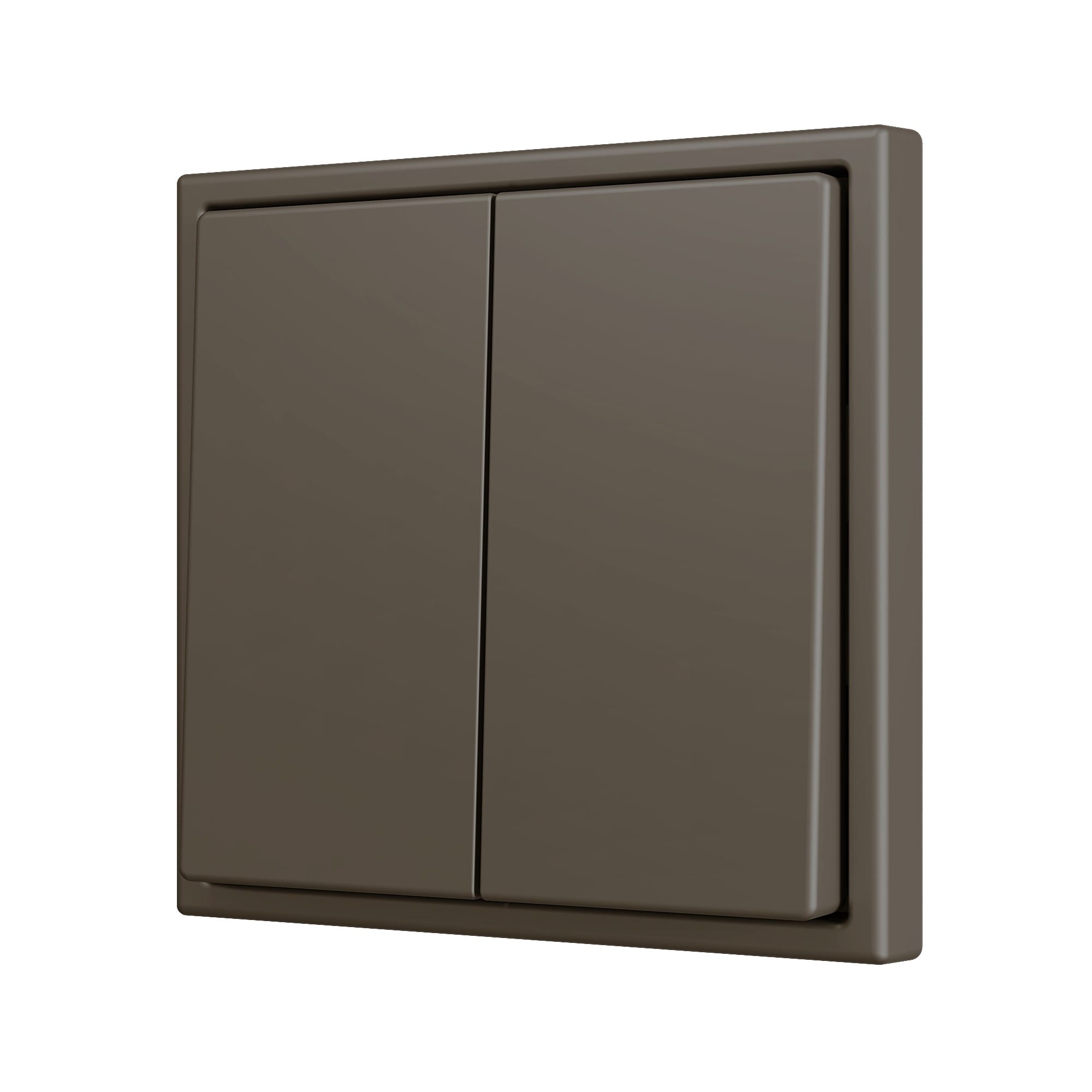 ZENNIO FRANCE - ZS70. Touche pour bouton poussoir "Soft" double pour 2 entrées binaires 70x70...