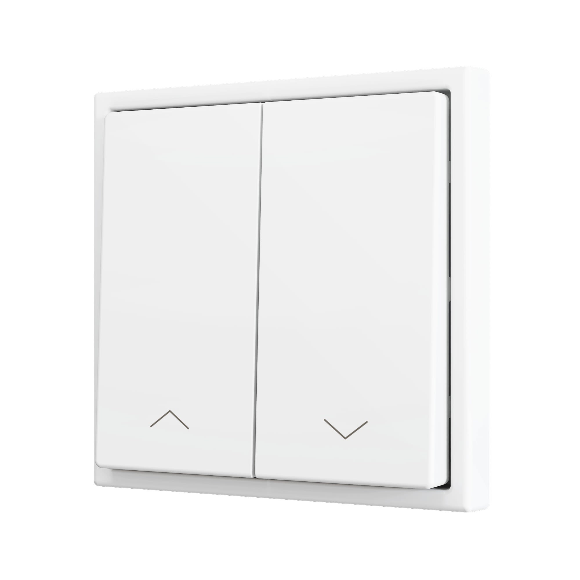 ZENNIO - ZS70. Bouton poussoir Soft double pour 2 entrées binaires 70 x 70 mm ? Icône ...