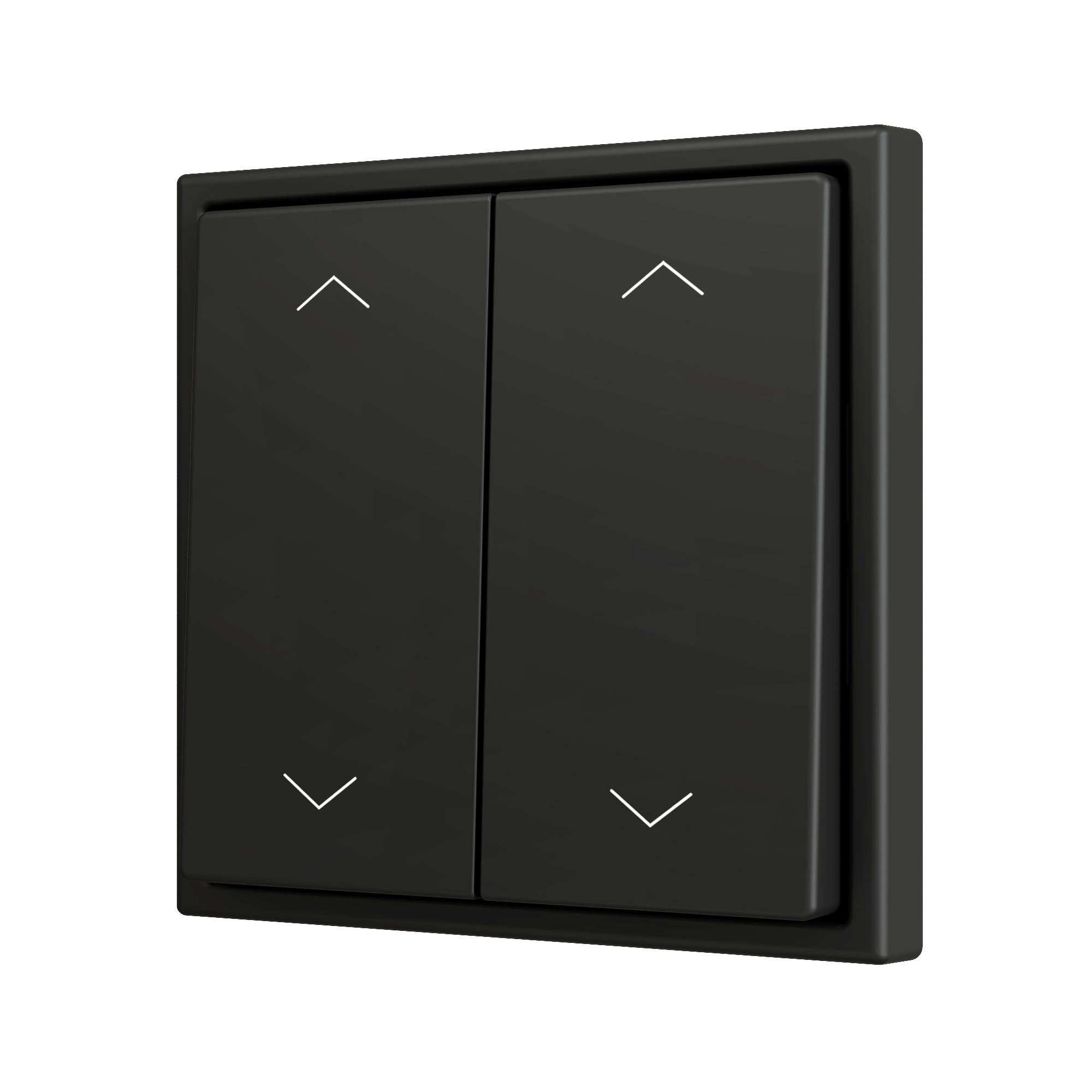 ZENNIO - ZS70. Bouton poussoir Soft double pour 4 entrées binaires 70 x 70 mm ? Icône ...