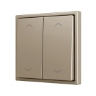 ZENNIO - ZS70. Bouton poussoir Soft double pour 4 entrées binaires 70 x 70 mm ? Icône ...