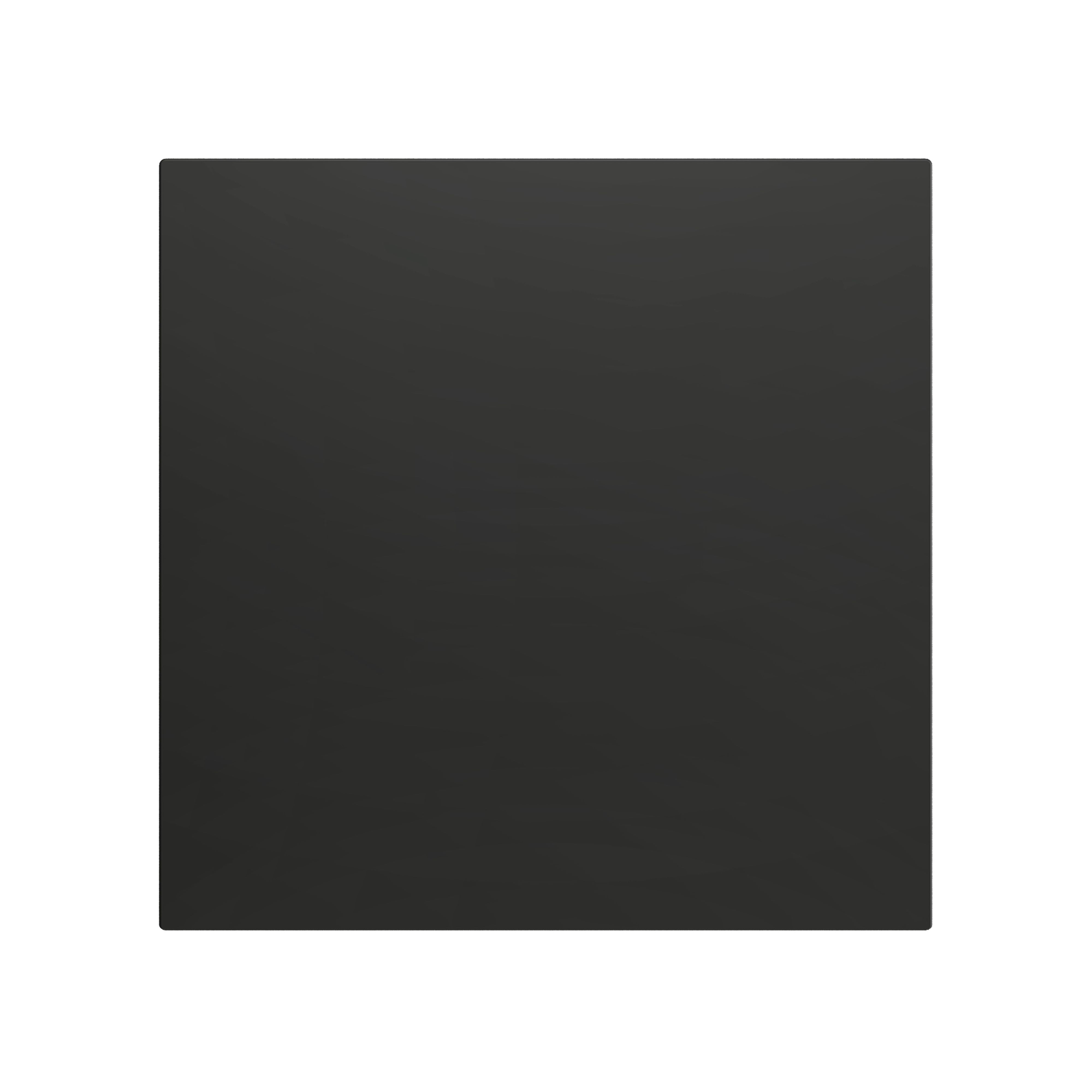 ZENNIO - ZS70. Blind cover 70x70 mm - Anthracite. Metallic plate (8300035) is needed b...