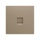 ZENNIO - ZS70. Cache pour connecteur RJ45 70 x 70 mm - 1 connecteur - Champagne