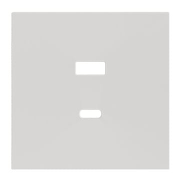 ZENNIO FRANCE - ZS70. Cache pour chargeur USB double C+A 70x70 mm - Blanc mat