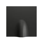 ZENNIO - ZS70. Cable outlet cover 70x70 mm - Anthracite