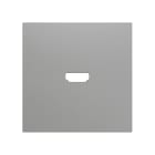 ZENNIO - ZS70. Cover for HDMI insert 70x70 mm - Silver