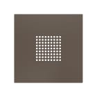 ZENNIO FRANCE - ZS70. RingBOX. Cache pour sonnette KNX - Moka