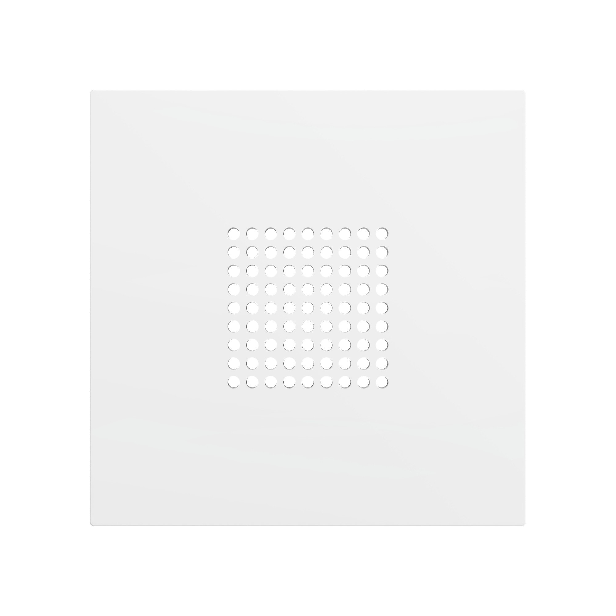 ZENNIO FRANCE - ZS70. RingBOX. Cache pour sonnette KNX - Blanc mat