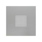 ZENNIO FRANCE - ZS70. RingBOX. Cache pour sonnette KNX - Argenté
