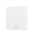 ZENNIO - ZS70. Cache pour bouton poussoir Soft KNX simple 70 x 70 mm. Appui en bas - I...