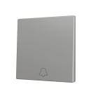 ZENNIO - ZS70. Cache pour bouton poussoir Soft KNX simple 70 x 70 mm. Appui en bas - I...