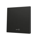 ZENNIO - ZS70. Cache pour bouton poussoir Soft KNX simple 70 x 70 mm. Appui en bas - I...