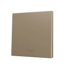 ZENNIO - ZS70. Cache pour bouton poussoir Soft KNX simple 70 x 70 mm. Appui en bas - I...