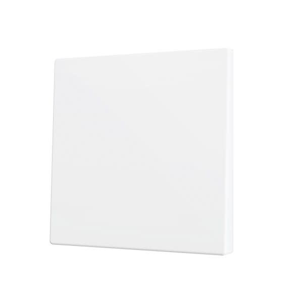 ZENNIO - ZS70. Cache pour bouton poussoir Soft KNX simple 70 x 70 mm. Appui en bas - B...