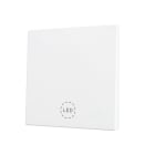 ZENNIO - ZS70. Cache pour bouton poussoir Soft KNX simple 70 x 70 mm. Appui en bas - B...