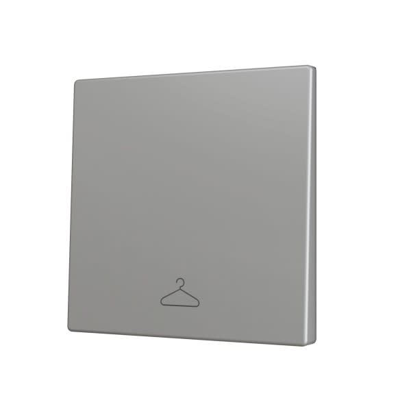 ZENNIO - ZS70. Cache pour bouton poussoir Soft KNX simple 70 x 70 mm. Appui en bas - A...