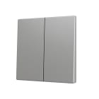 ZENNIO - ZS70. Cache pour bouton poussoir Soft KNX double 70 x 70 mm. Appui en bas - A...