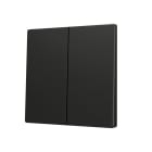 ZENNIO - ZS70. Cache pour bouton poussoir Soft KNX double 70 x 70 mm. Appui en bas&hau...