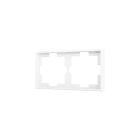 ZENNIO - ZS70. Cadre - 2 modules - Blanc mat