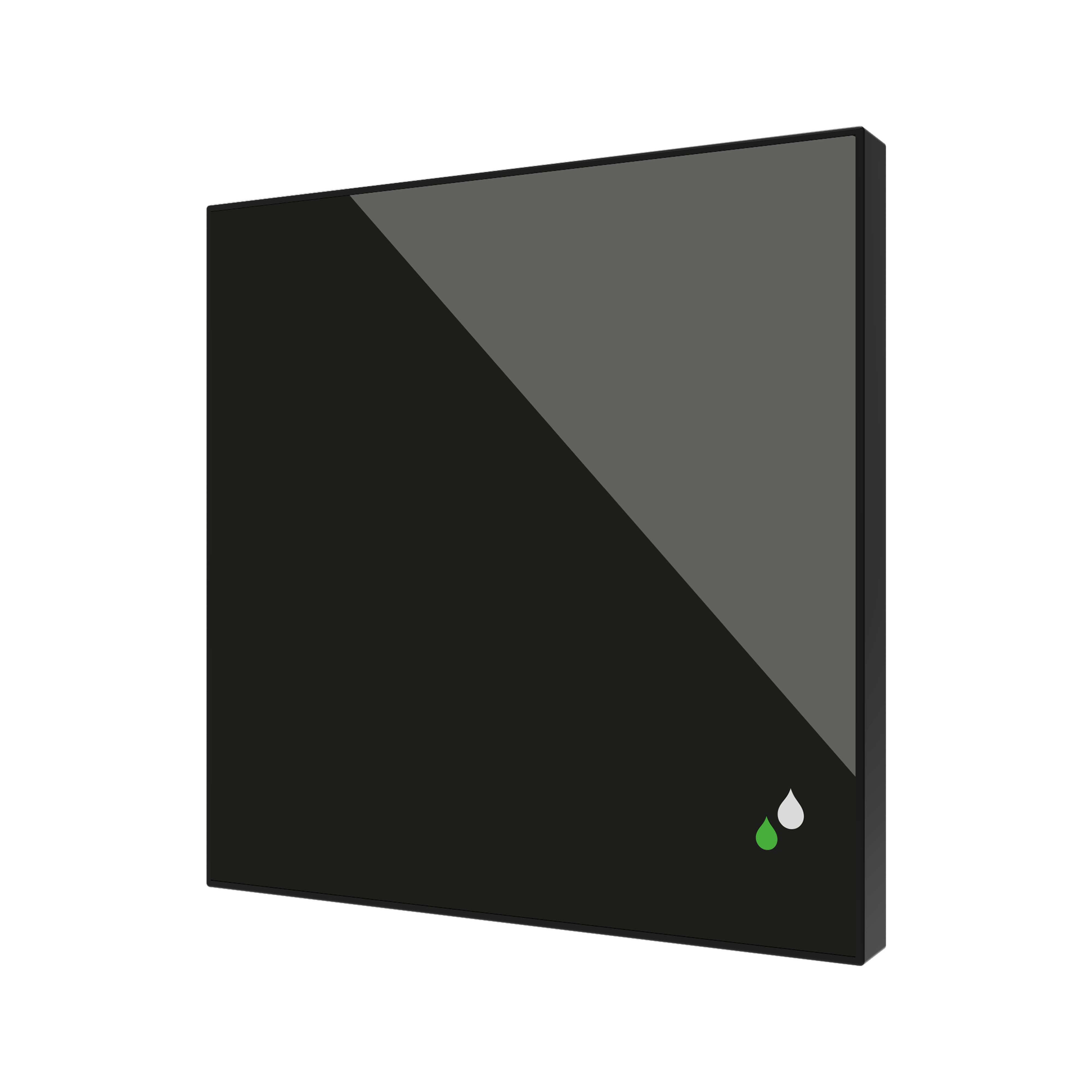 ZENNIO - Flat Sensato v2. Sonde de température et d'humidité KNX pour installation enc...