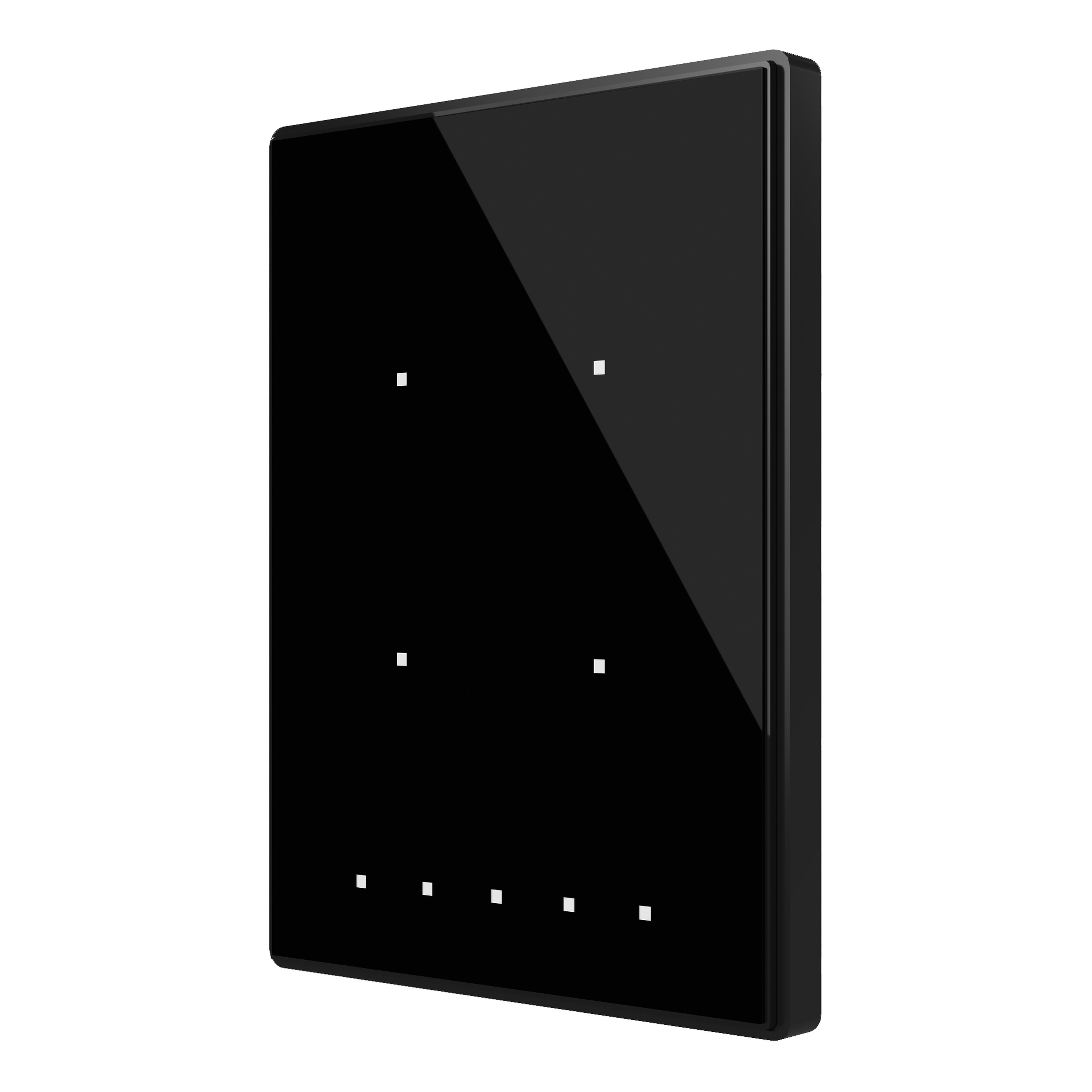 ZENNIO - Capacitive push button Touch-MyDesign - 4 Buttons & Thermostat. PC-ABS frame ...